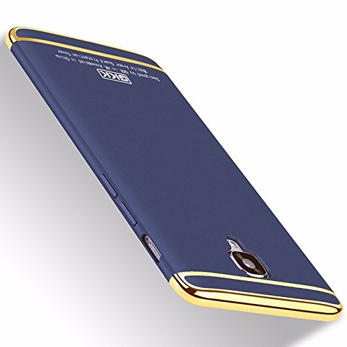one plus 3 - 3-in-1 Original GKK SHOCKPROOF Dual Layer Thin Back Cover Case For one plus 3 (BLUE)