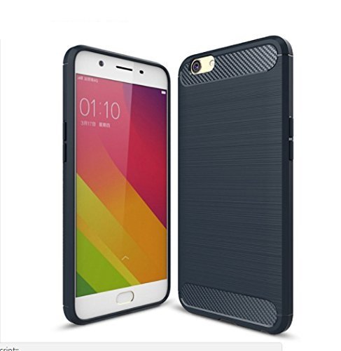 OPPO F3 - Rugged Brushed Armor 360 Degree Protection Shock Proof Back Case Cover for Oppo F3