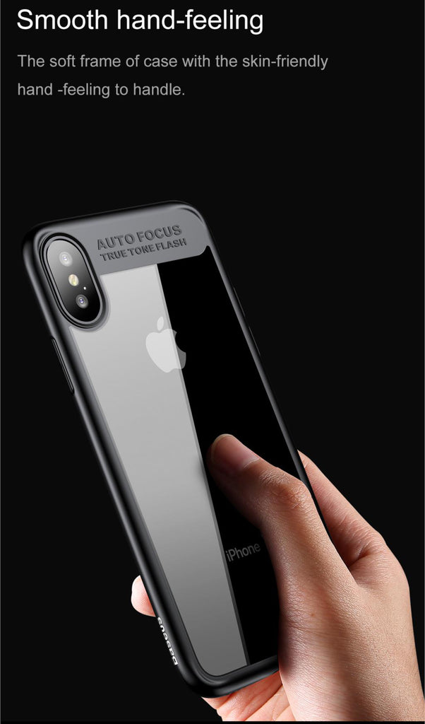 For iphone X (ten) - Ultra Thin Clear Shell 360 degree all side protection Case Cover For iphone X (ten)