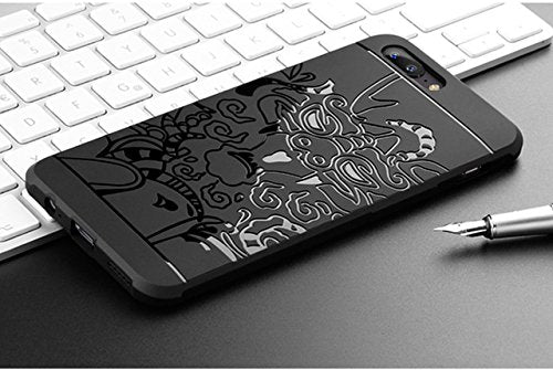 For One Plus 5 (1+5) / One Plus 5 Hybrid Anti-Knock 360 Degree Armor 3D Carved Dragon Protector Shell Slim Armor Shock Proof Skin Back Case Cover For One Plus 5 (1+5) / One Plus 5
