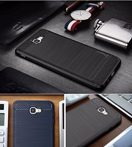 Samsung J5 prime Rugged Brushed Armor Shock Proof Back Cover Case For Samsung J5 Prime