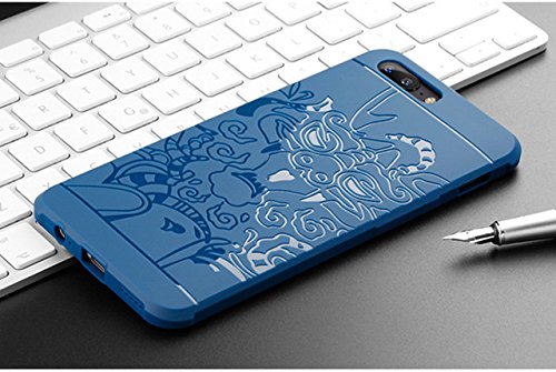 For One Plus 5 (1+5) / One Plus 5 Hybrid Anti-Knock 360 Degree Armor 3D Carved Dragon Protector Shell Slim Armor Shock Proof Skin Back Case Cover For One Plus 5 (1+5) / One Plus 5