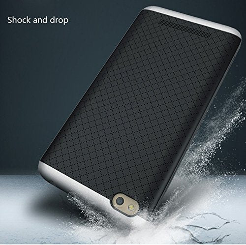 FOR REDMI 4A - PC Bumper & TPU Silicone Back Dual Layer Hybird Shockproof Back Cover Case For Xiaomi Redmi 4a