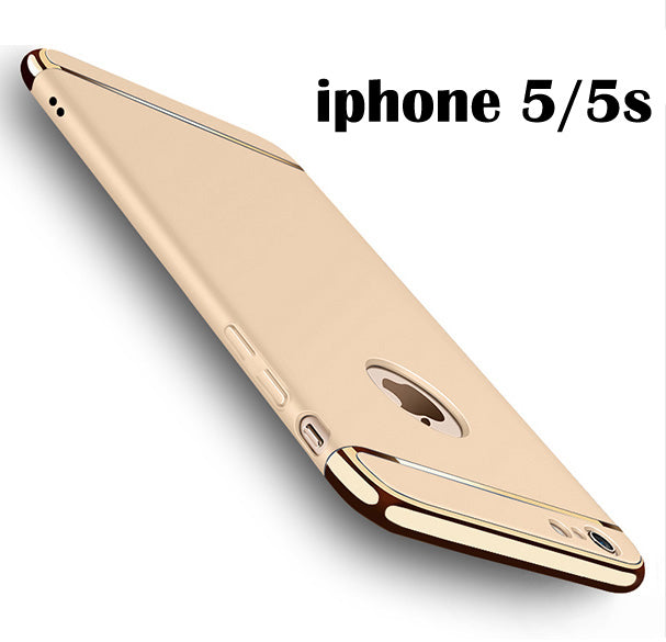 For iphone 5/ 5S/ SE - 3-in-1 SHOCKPROOF Dual Layer Thin Back Cover Case For iphone 5 / 5S / SE