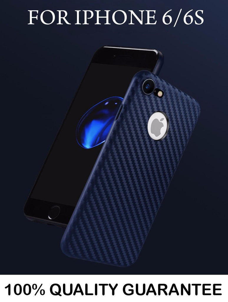 For iphone 6/6s Carbon Fiber TPU Back Case Cover For Apple iPhone 6 / iPhone 6S (4.7)