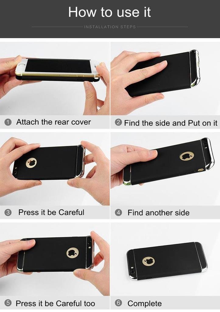 Xiaomi Mi Redmi Note 3  - 3-in-1 SHOCKPROOF Dual Layer Thin Back Cover Case For Xiaomi Mi Redmi Note 3