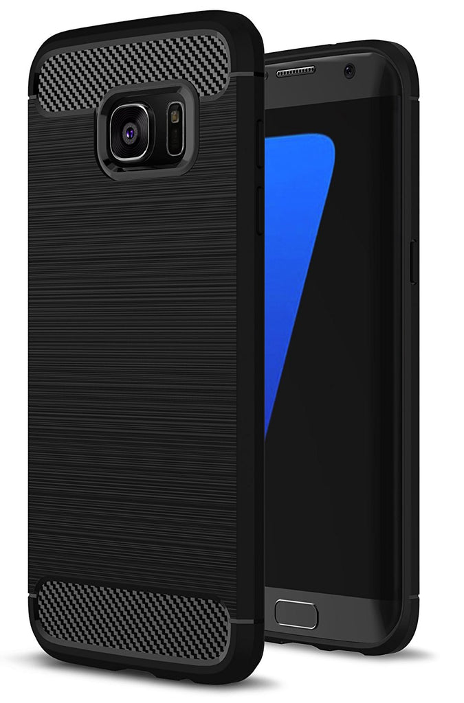 Samsung S7 Edge prime Rugged Brushed Armor Shock Proof Back Cover Case For Samsung S7 Edge