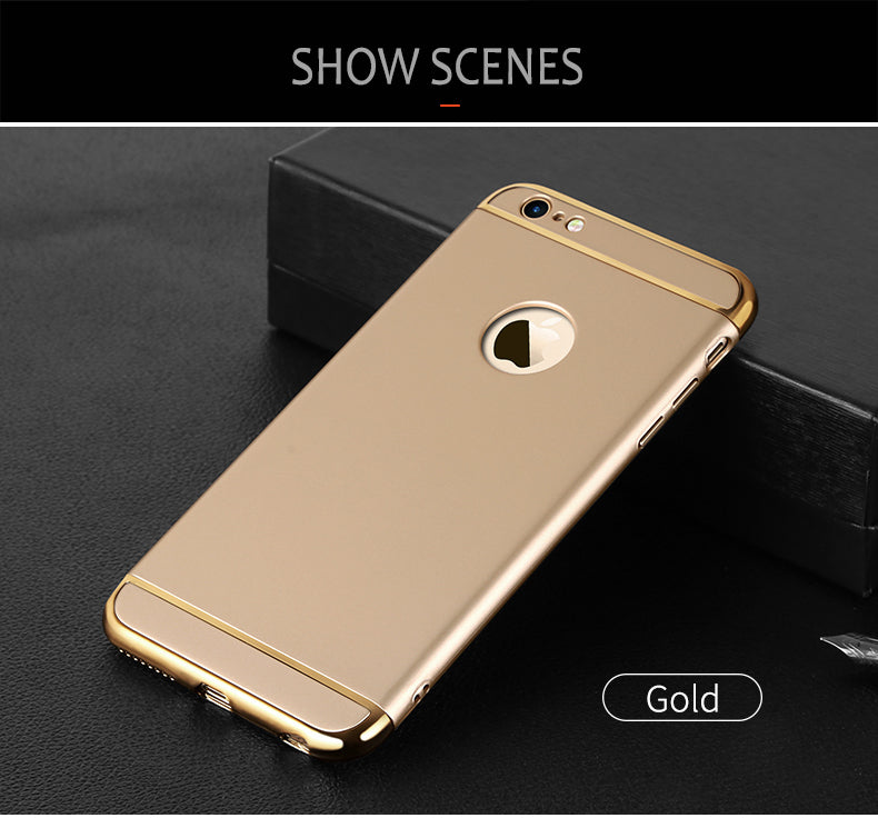 For iphone 5/ 5S/ SE - 3-in-1 SHOCKPROOF Dual Layer Thin Back Cover Case For iphone 5 / 5S / SE