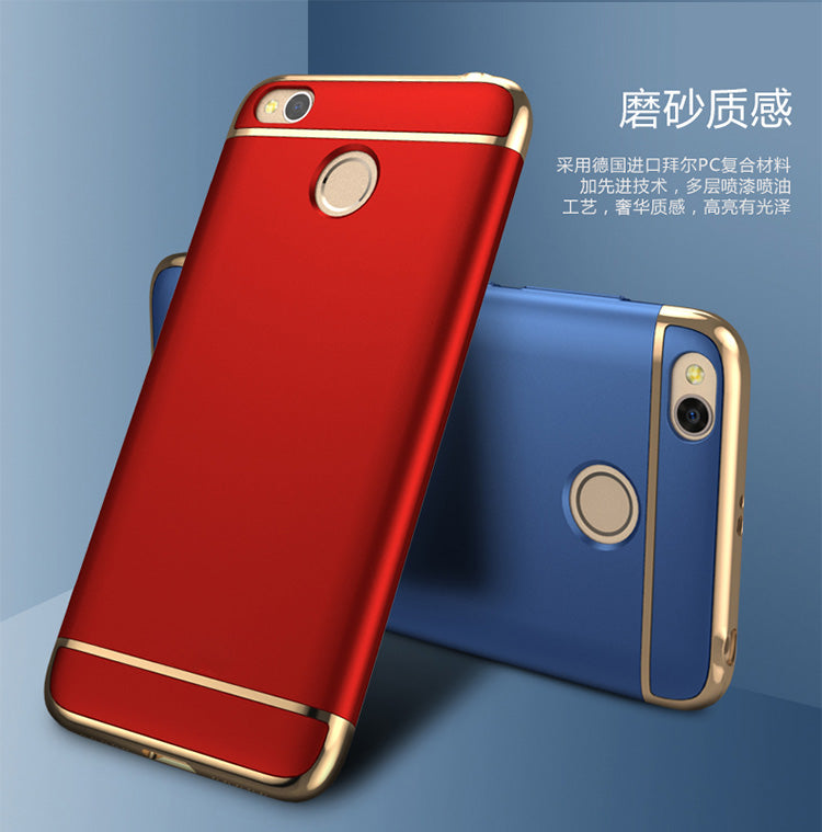 Xiaomi Mi Redmi 4 - 3-in-1 SHOCKPROOF Dual Layer Thin Back Cover Case For Xiaomi Mi Redmi 4