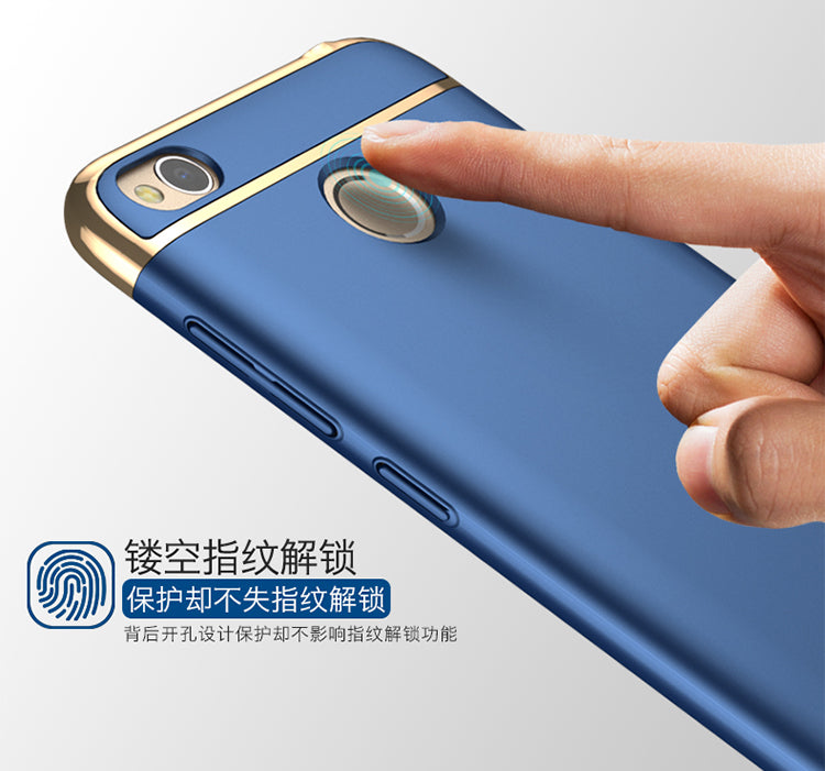 Xiaomi Mi Redmi 4 - 3-in-1 SHOCKPROOF Dual Layer Thin Back Cover Case For Xiaomi Mi Redmi 4