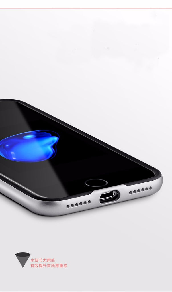 For iphone 7 (4.7) Coated Black Carbon Fibre Pattern Non-slip Back Case Cover for iPhone 7 (4.7 inch)