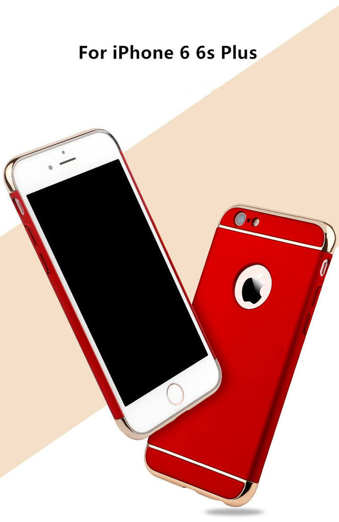 Iphone 6 / 6s (4.7) - 3-in-1 SHOCKPROOF Dual Layer Thin Back Cover Case For iphone Iphone 6 / 6s (4.7)