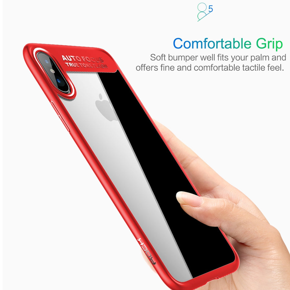 For iphone X (ten) - Ultra Thin Clear Shell 360 degree all side protection Case Cover For iphone X (ten)