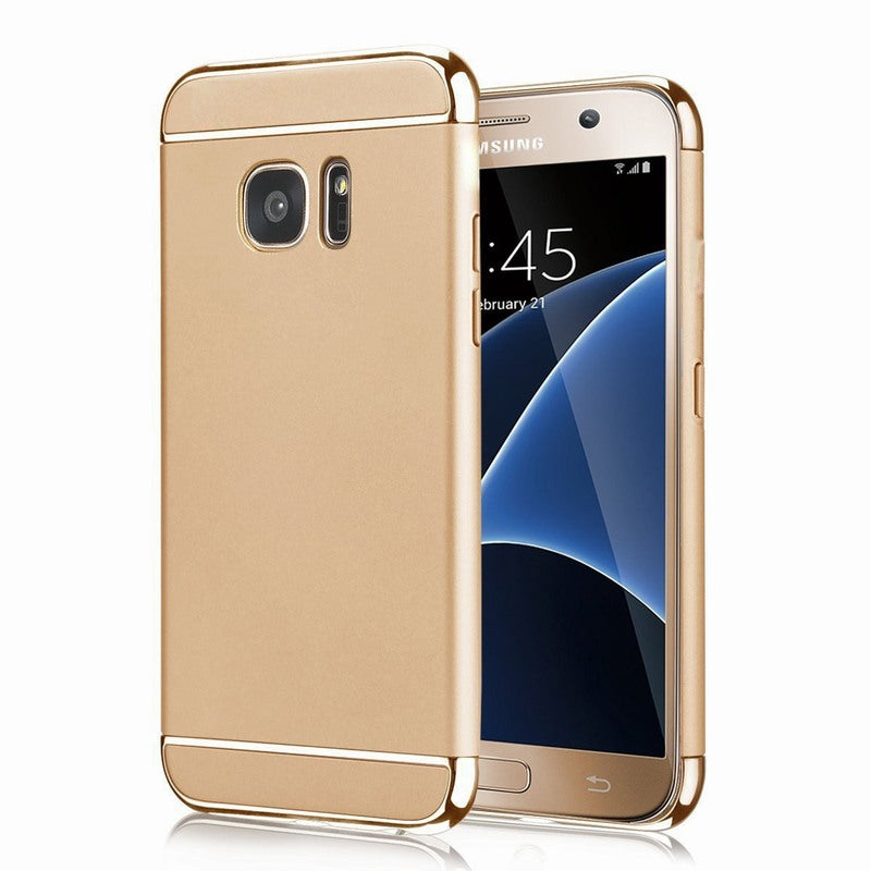 Samsung C9 Pro Ultra Thin Matte Finished Smooth Touch Hybrid Electroplating 3 in 1 Back Cover for Samsung C9 Pro