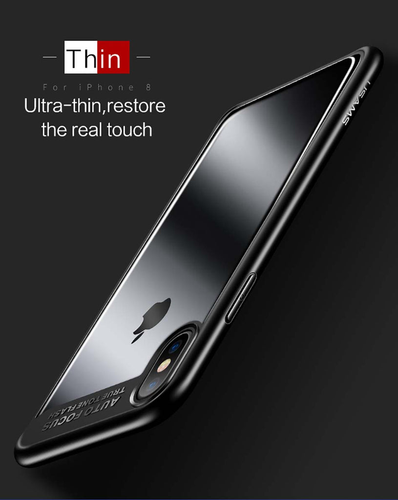 For iphone X (ten) - Ultra Thin Clear Shell 360 degree all side protection Case Cover For iphone X (ten)