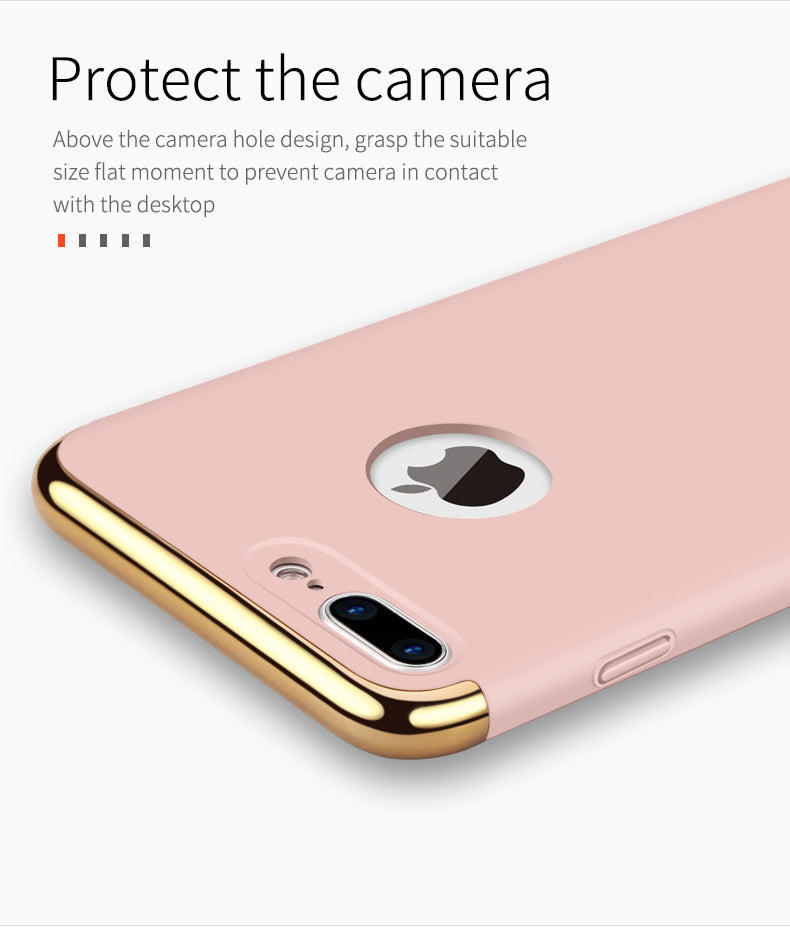 Iphone 7 plus (5.5) - 3-in-1 SHOCKPROOF Dual Layer Thin Back Cover Case For iphone 7 plus (5.5)