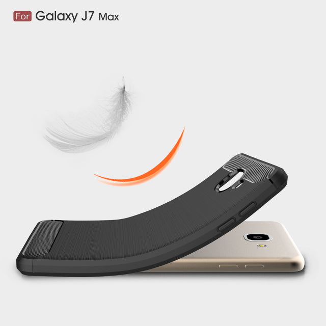 Samsung J7 prime Rugged Brushed Armor Shock Proof Back Cover Case For Samsung J7 Prime