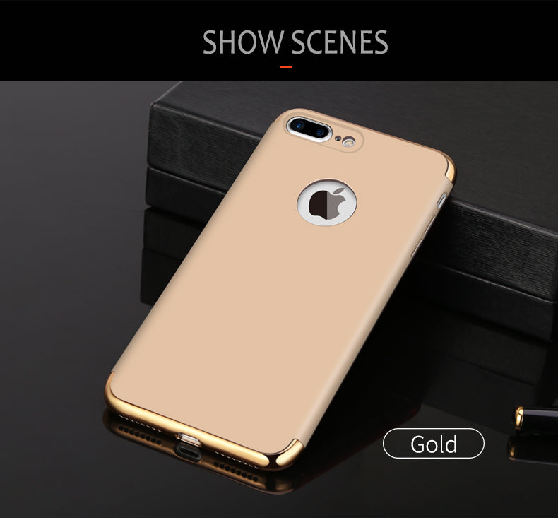 Iphone 7 plus (5.5) - 3-in-1 SHOCKPROOF Dual Layer Thin Back Cover Case For iphone 7 plus (5.5)