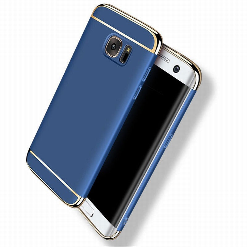 Samsung C9 Pro Ultra Thin Matte Finished Smooth Touch Hybrid Electroplating 3 in 1 Back Cover for Samsung C9 Pro