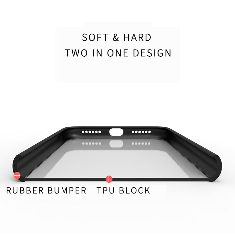 For iphone X (ten) - Ultra Thin Clear Shell 360 degree all side protection Case Cover For iphone X (ten)