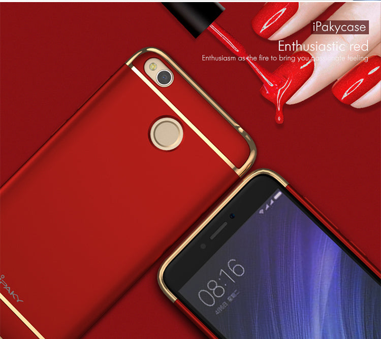 Xiaomi Mi Redmi 4 - 3-in-1 SHOCKPROOF Dual Layer Thin Back Cover Case For Xiaomi Mi Redmi 4