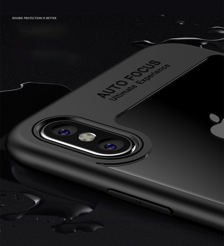 For iphone X (ten) - Ultra Thin Clear Shell 360 degree all side protection Case Cover For iphone X (ten)