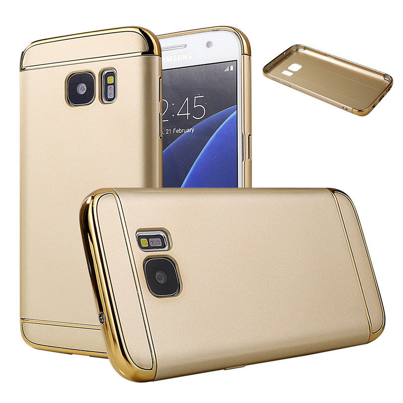 Samsung C9 Pro Ultra Thin Matte Finished Smooth Touch Hybrid Electroplating 3 in 1 Back Cover for Samsung C9 Pro