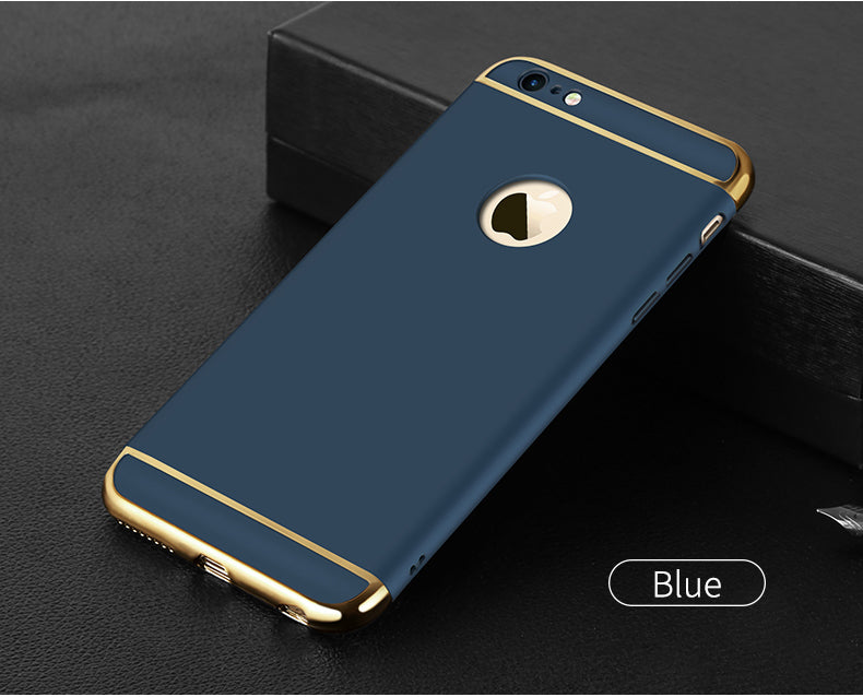 For iphone 5/ 5S/ SE - 3-in-1 SHOCKPROOF Dual Layer Thin Back Cover Case For iphone 5 / 5S / SE