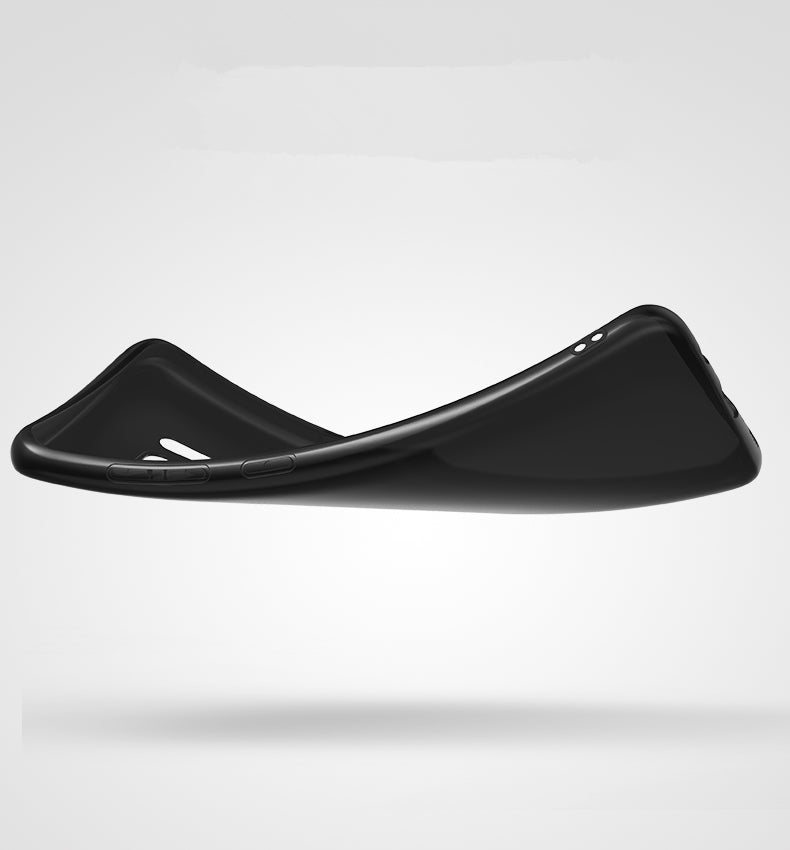 Samsung Galaxy S8 Soft Silicone 0.3mm Slim Matte TPU Shockproof Slim Back Cover Case For Samsung s8 (Black)