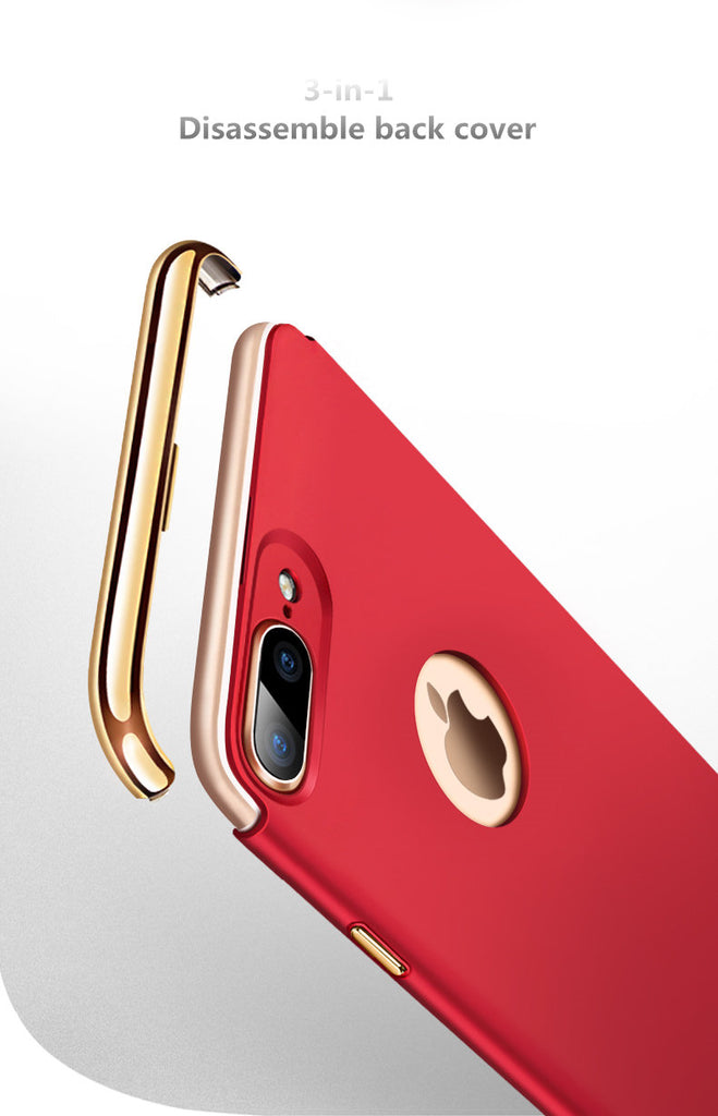 Iphone 7 plus (5.5) - 3-in-1 SHOCKPROOF Dual Layer Thin Back Cover Case For iphone 7 plus (5.5)