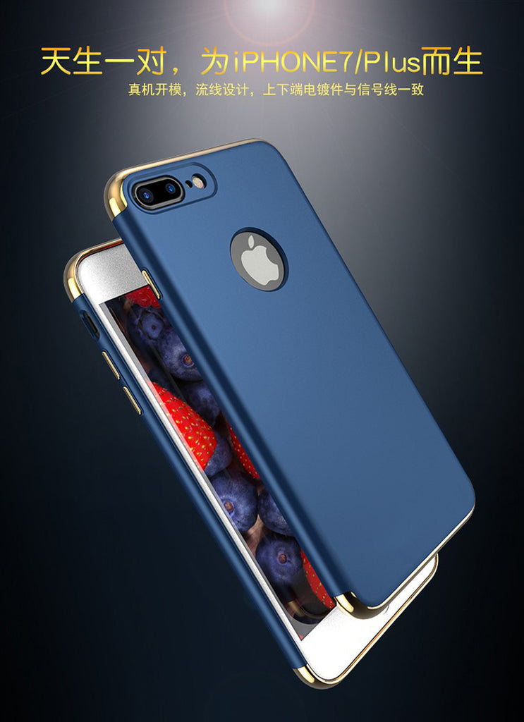 Iphone 7 plus (5.5) - 3-in-1 SHOCKPROOF Dual Layer Thin Back Cover Case For iphone 7 plus (5.5)