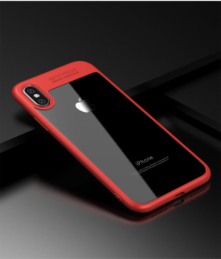 For iphone X (ten) - Ultra Thin Clear Shell 360 degree all side protection Case Cover For iphone X (ten)