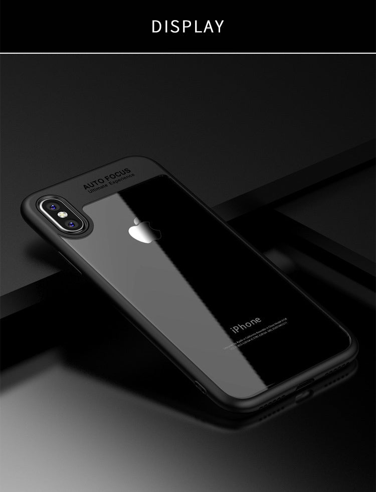 For iphone X (ten) - Ultra Thin Clear Shell 360 degree all side protection Case Cover For iphone X (ten)