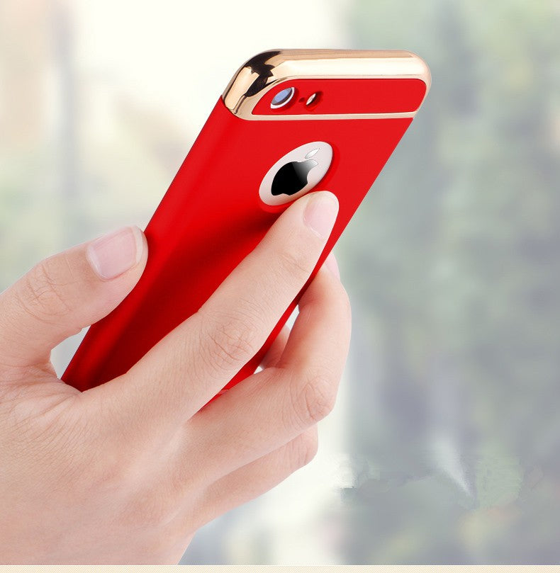 For iphone 5/ 5S/ SE - 3-in-1 SHOCKPROOF Dual Layer Thin Back Cover Case For iphone 5 / 5S / SE