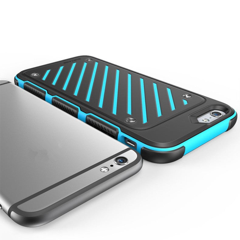 iphone 6 / 6s Hybrid Anti-Knock 360 Degree Armor 3D Carved Spider Protector Shell Slim Armor Shock Proof Skin Back Case Cover For iphone 6 / 6s (4.7)