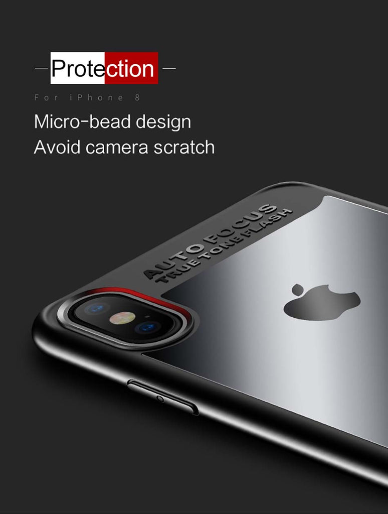 For iphone X (ten) - Ultra Thin Clear Shell 360 degree all side protection Case Cover For iphone X (ten)