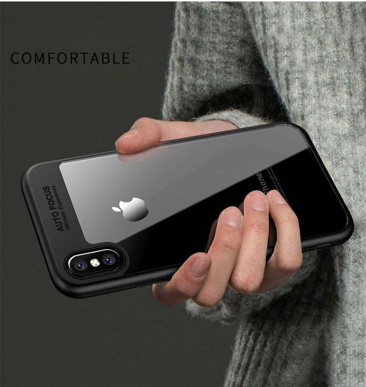 For iphone X (ten) - Ultra Thin Clear Shell 360 degree all side protection Case Cover For iphone X (ten)
