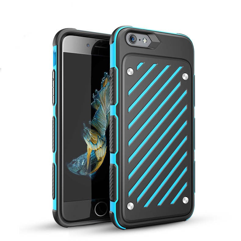 iphone 6 / 6s Hybrid Anti-Knock 360 Degree Armor 3D Carved Spider Protector Shell Slim Armor Shock Proof Skin Back Case Cover For iphone 6 / 6s (4.7)