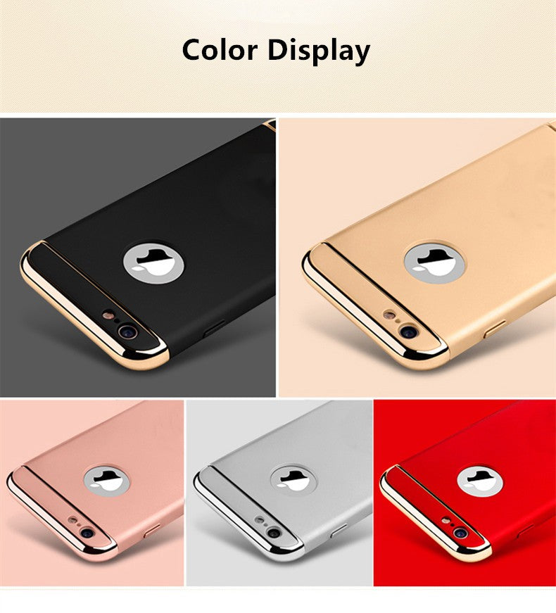 For iphone 5/ 5S/ SE - 3-in-1 SHOCKPROOF Dual Layer Thin Back Cover Case For iphone 5 / 5S / SE