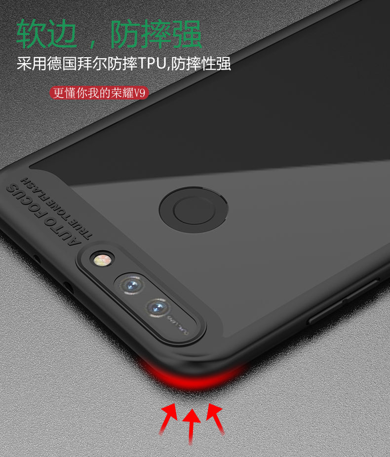 Huawei honor 8 Pro - Ultra Thin Clear Shell 360 degree all side protection Case Cover For Huawei honor 8 Pro