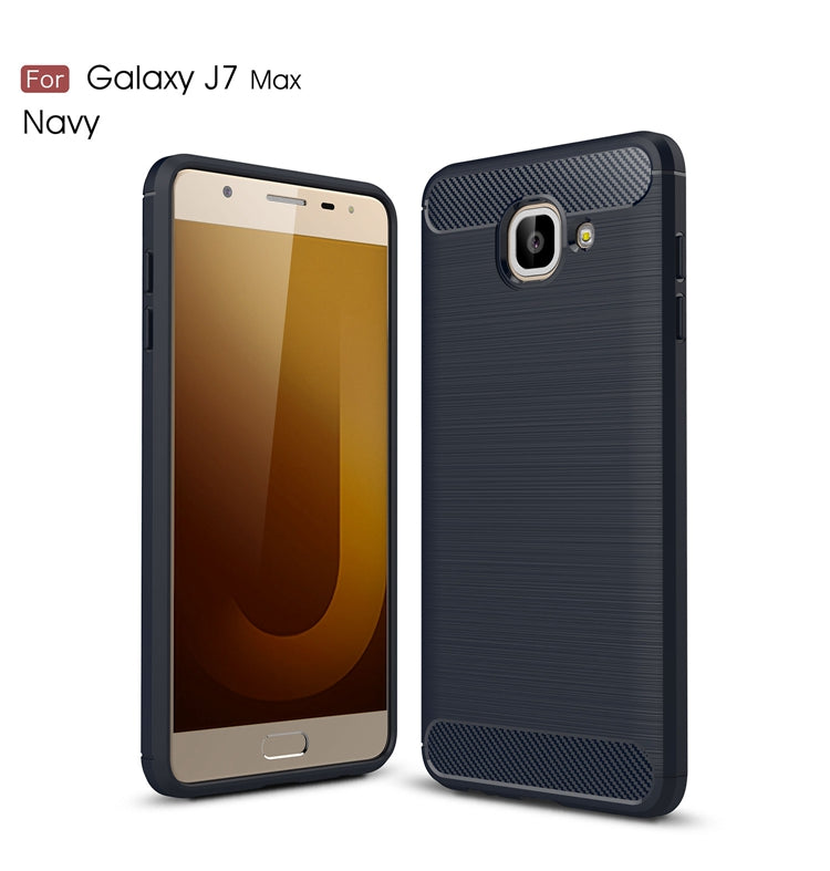 Samsung J7 prime Rugged Brushed Armor Shock Proof Back Cover Case For Samsung J7 Prime