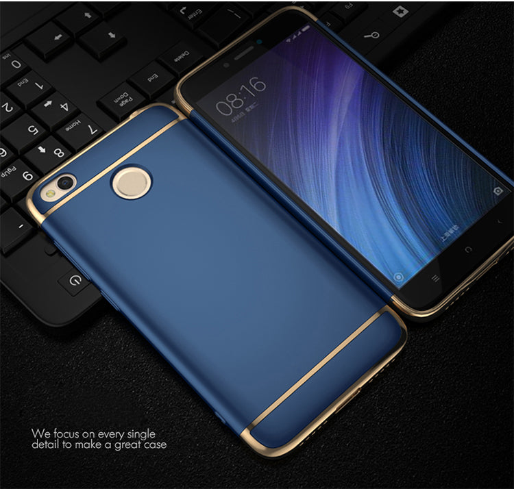 Xiaomi Mi Redmi 4 - 3-in-1 SHOCKPROOF Dual Layer Thin Back Cover Case For Xiaomi Mi Redmi 4