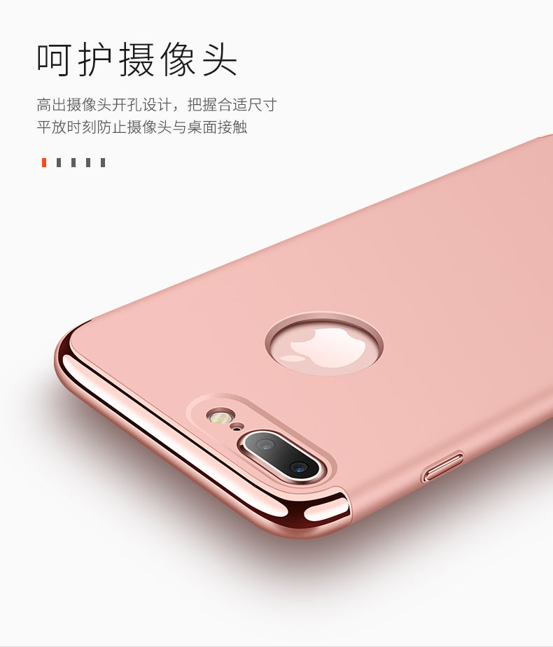 Iphone 7 plus (5.5) - 3-in-1 SHOCKPROOF Dual Layer Thin Back Cover Case For iphone 7 plus (5.5)