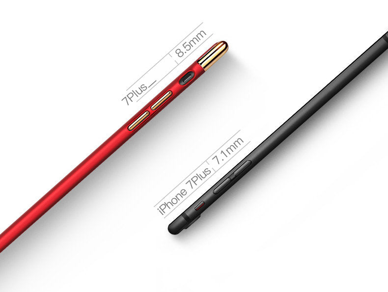 Iphone 7 plus (5.5) - 3-in-1 SHOCKPROOF Dual Layer Thin Back Cover Case For iphone 7 plus (5.5)