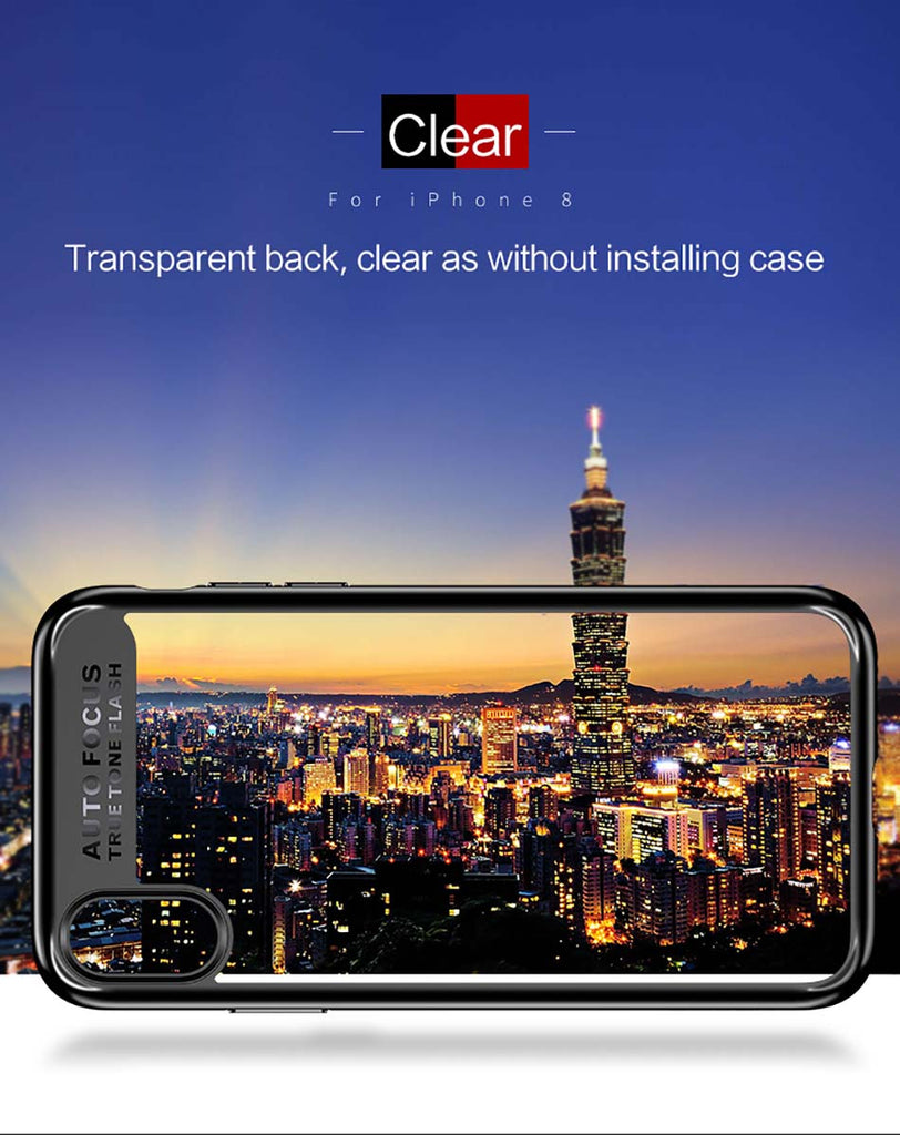 For iphone X (ten) - Ultra Thin Clear Shell 360 degree all side protection Case Cover For iphone X (ten)