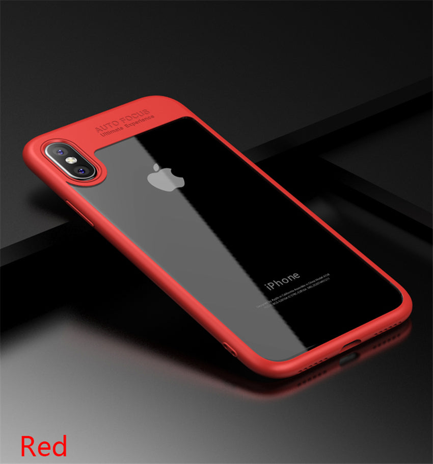 For iphone X (ten) - Ultra Thin Clear Shell 360 degree all side protection Case Cover For iphone X (ten)