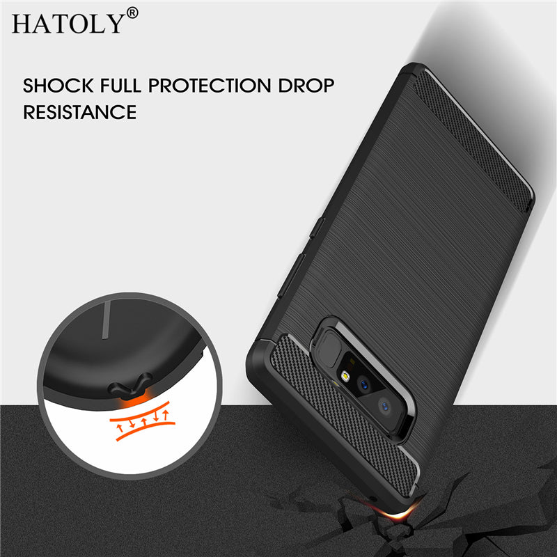 Original Rugged Armor Shock Proof TPU Case 360 degree protection for Samsung Galaxy Note 8