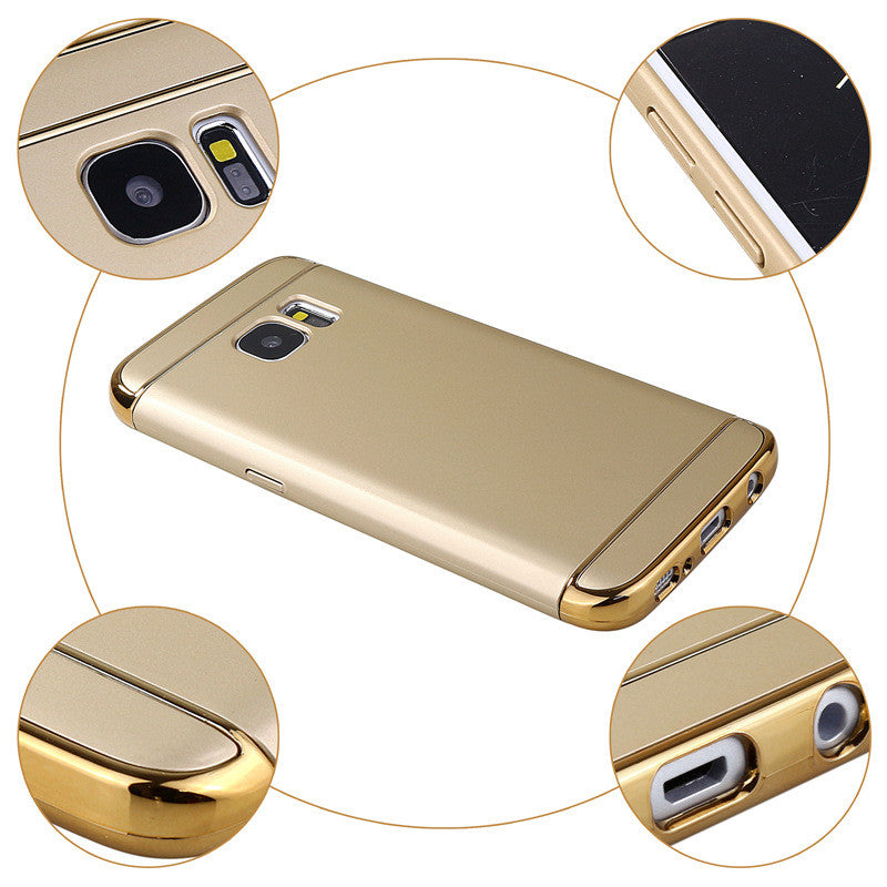 Samsung C9 Pro Ultra Thin Matte Finished Smooth Touch Hybrid Electroplating 3 in 1 Back Cover for Samsung C9 Pro