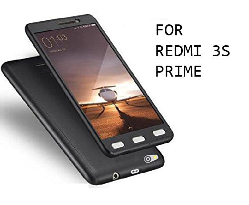iPaky 360° Full Protection Front Back Case Cover For Xiaomi Redmi Mi 3S  Prime