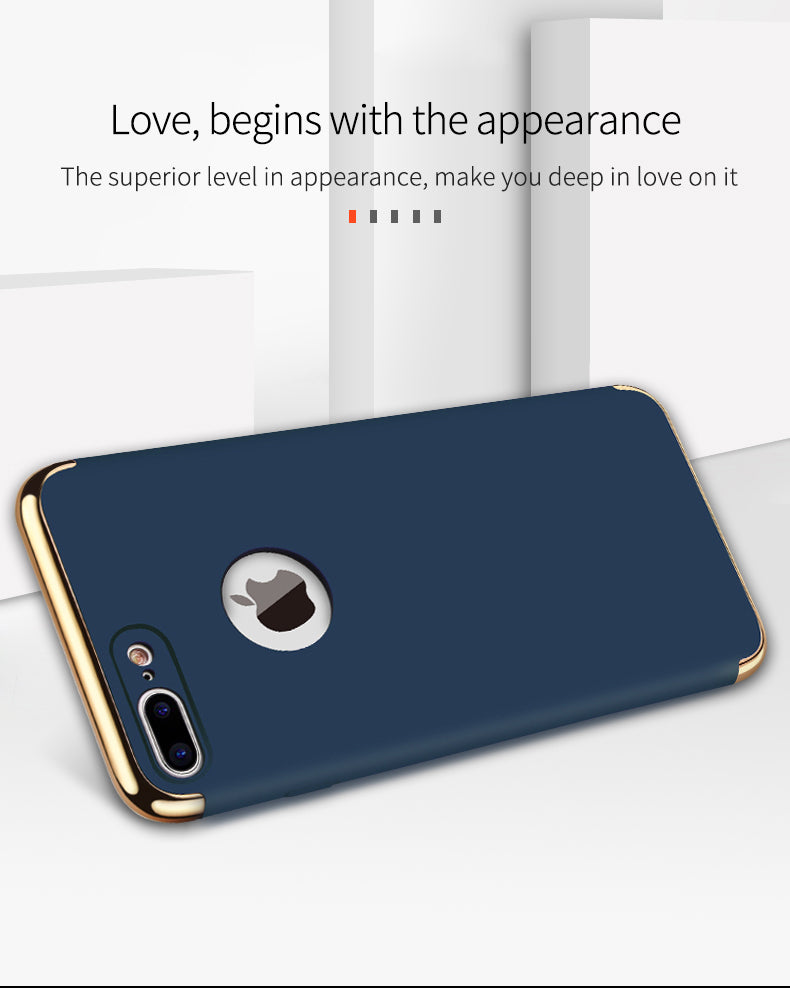 Iphone 7 plus (5.5) - 3-in-1 SHOCKPROOF Dual Layer Thin Back Cover Case For iphone 7 plus (5.5)